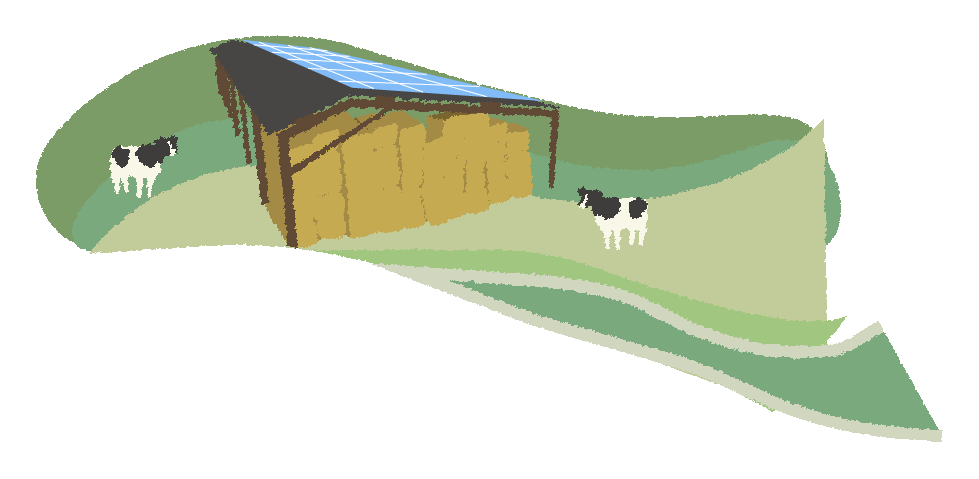 Acheter une centrale photovoltaïque-Hangar agricole photovoltaïque